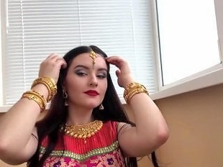 Indian Desi Bhabhi Alyssa Quinn Gets Fuck Amp Swallows Thick Cum Hindi Audio